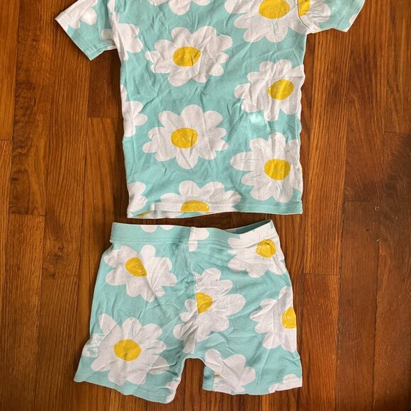 The Children’s Place Girls Size 6x/7 Daisy Short Sleeve Pajamas 2 piece set - Picture 2 of 9